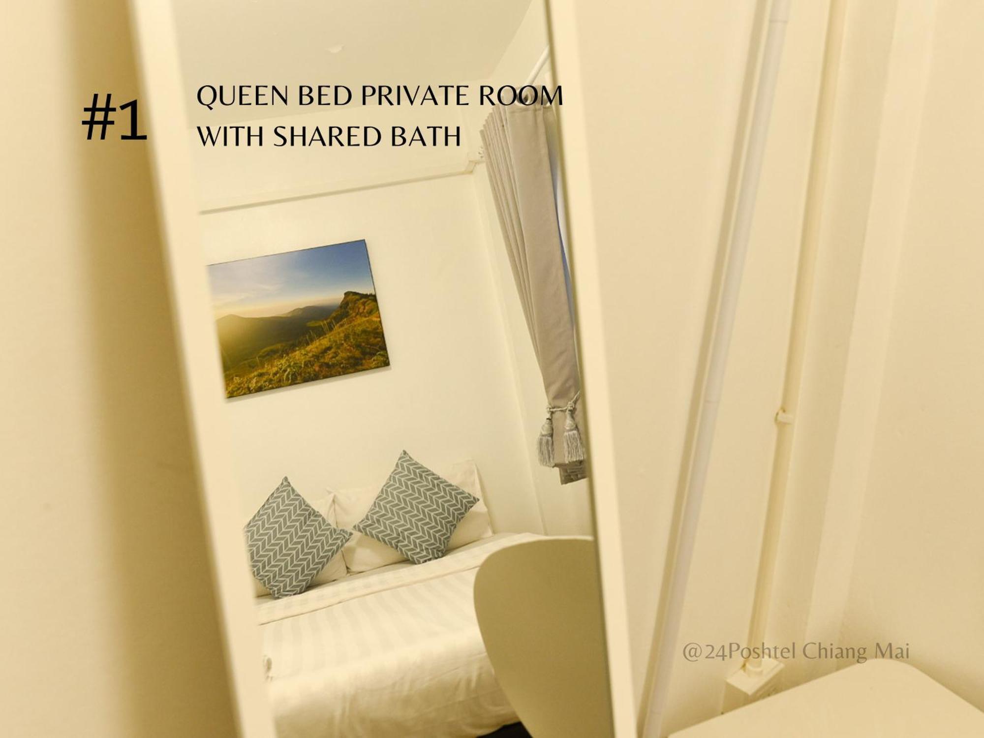 24 Poshtel Chiangmai Hostel Чиангмай Стая снимка